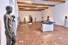 Ausstellungsansicht Hans Wimmer Sammlung Foto: pedagrafie